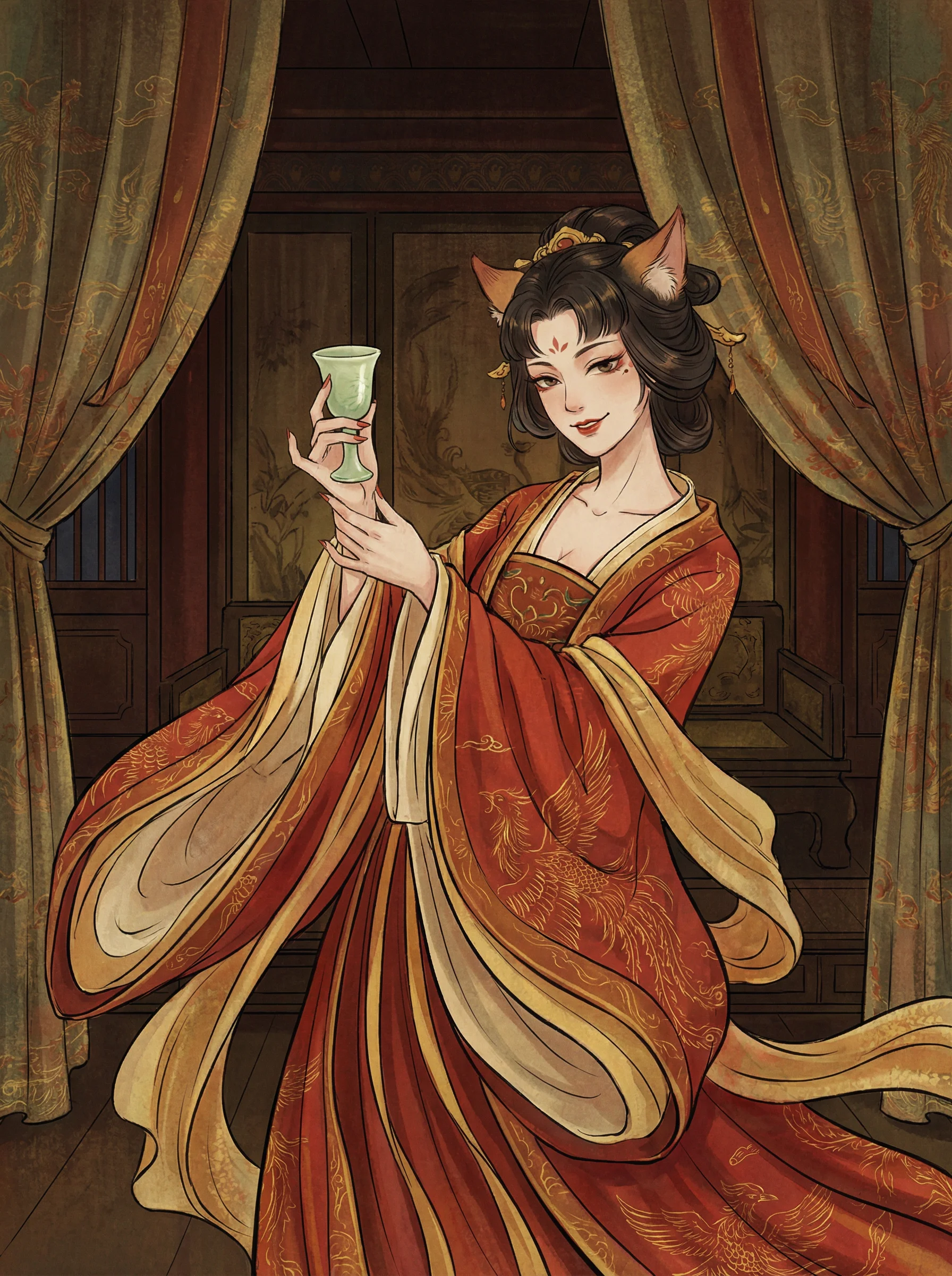 妲己 - 热99精品香蕉视频 封神榜截教动漫角色